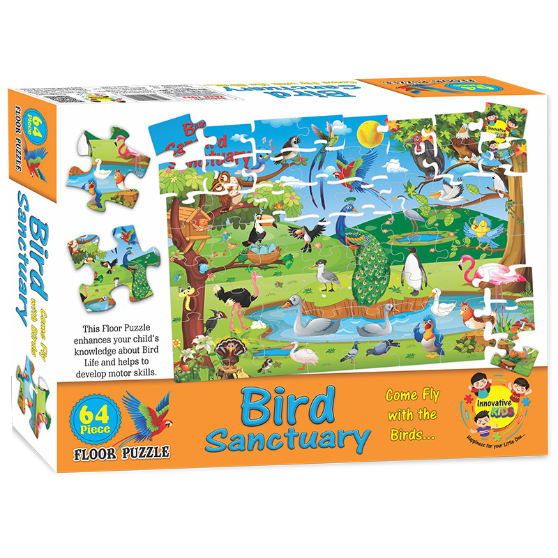 PUZZLE BIRD SANCTURY 64PCS [YT]