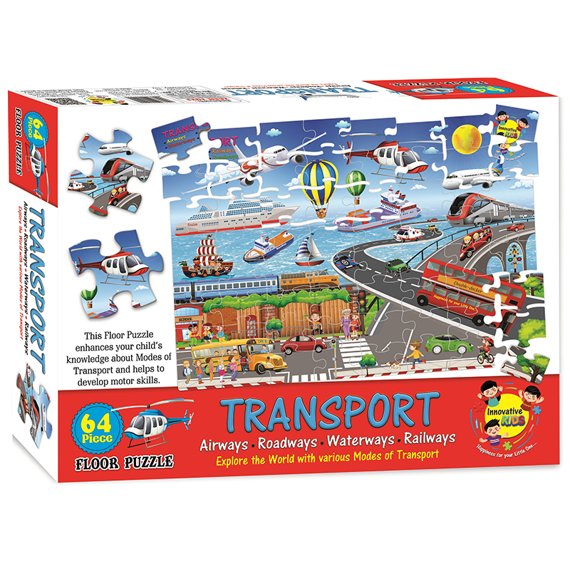PUZZLE TRANSPORT 64PCS [YT]