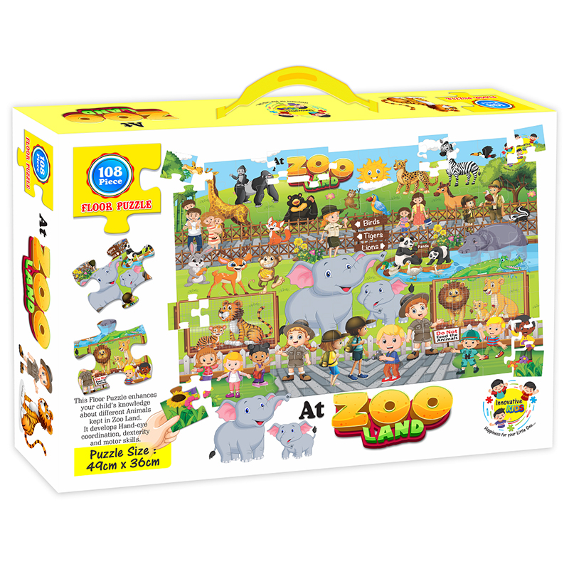 PUZZLE ZOO LAND 108PCS [YT]