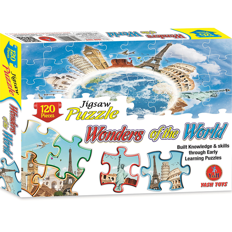 PUZZLE WONDERS OF THE WORLD 120PCS [YT]
