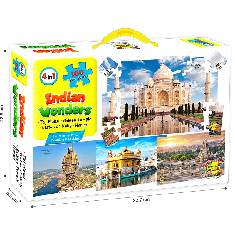 PUZZLE INDIAN WONDERS 160PCS [YT]