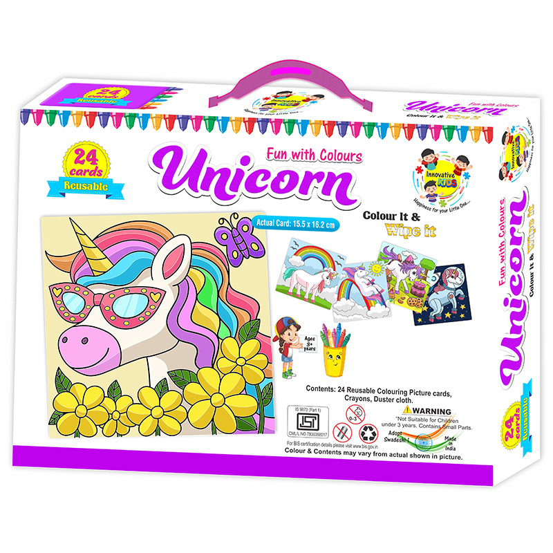 FUN WITH COLOURS UNICORN SMALL [YT]