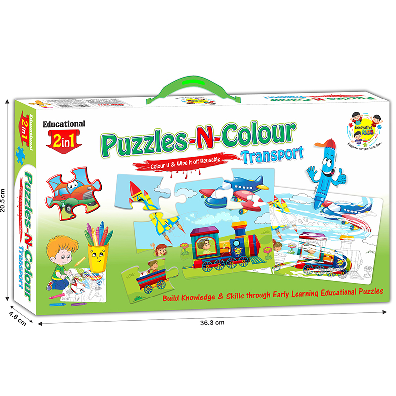 PUZZLE N COLOUR TRANSPORT [YT]
