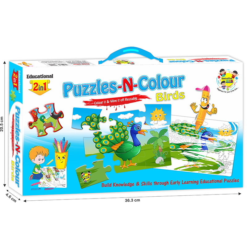 PUZZLE N COLOUR BIRDS [YT]