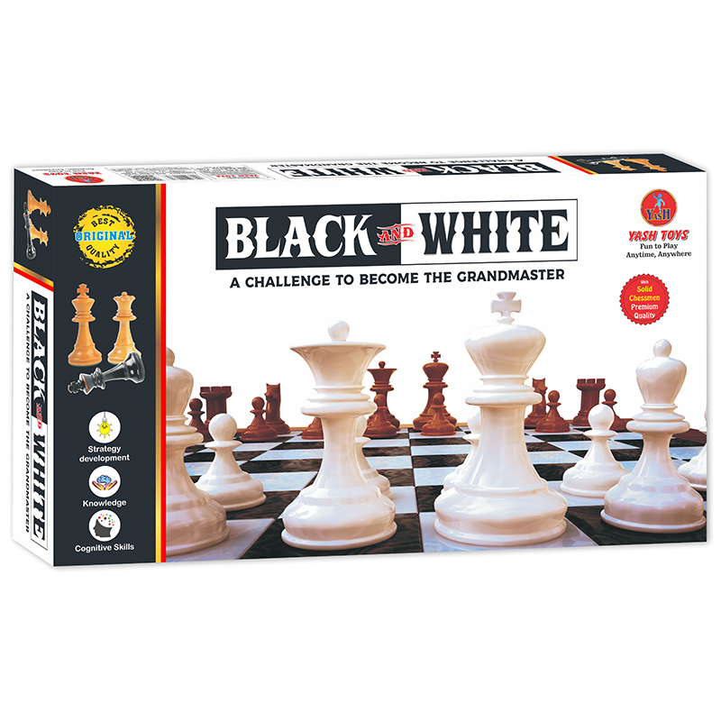 CHESS BLACK & WHITE SMALL [YT]