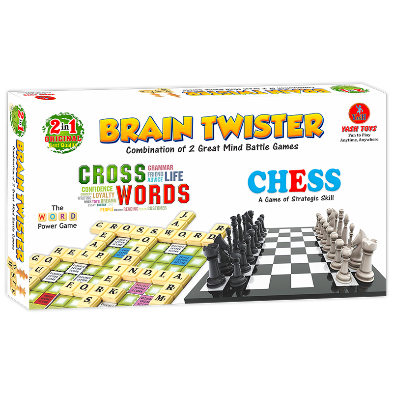 BRAIN TWISTER [CHESS & CROSSWORD] [YT]