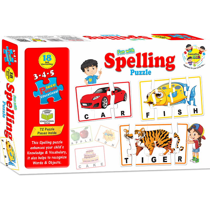 PUZZLE SPELLING 3-4-5 LETTERS [YT]