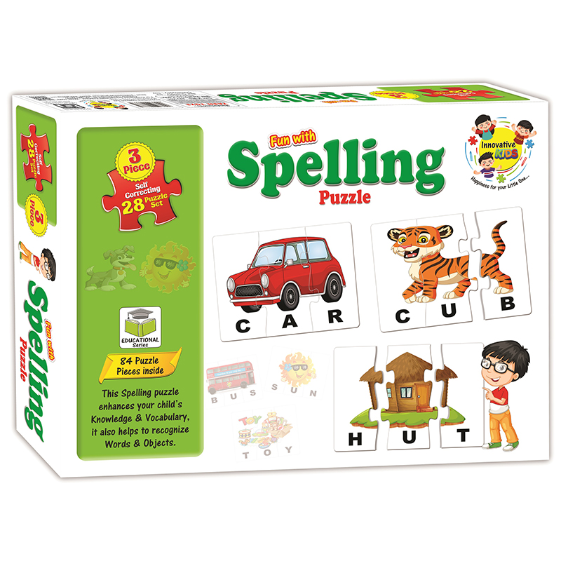 PUZZLE SPELLING 3PC LETTERS [YT]