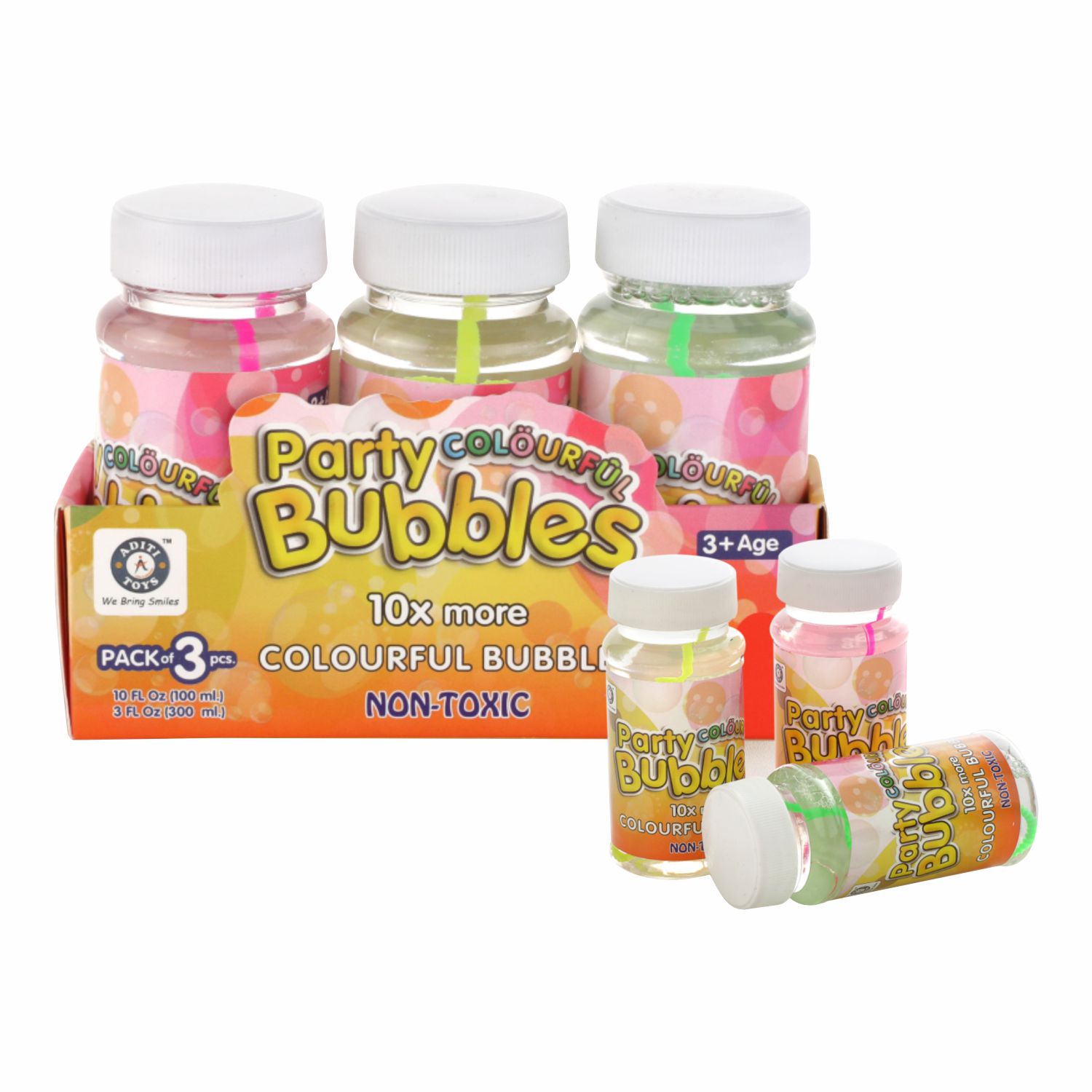 BUBBLE LIQUID [100ML] [3PC SET] [AT-63]