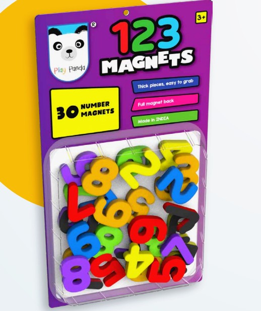 123 MAGNETS [30] [NUMBER MAGNETS] [PP-46]