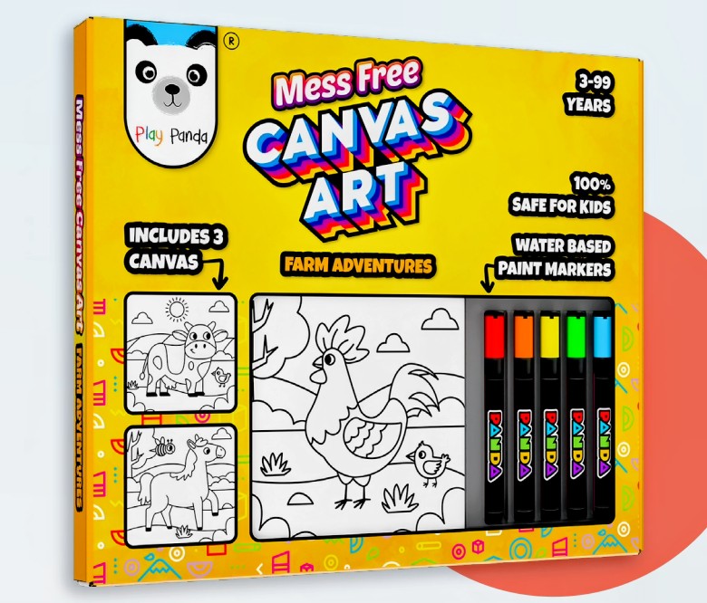 CANVAS ART [SMALL] [FARM ADVENTURES] [PP-131]