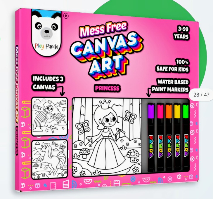 CANVAS ART [SMALL] [PRINCESS] [PP-131]