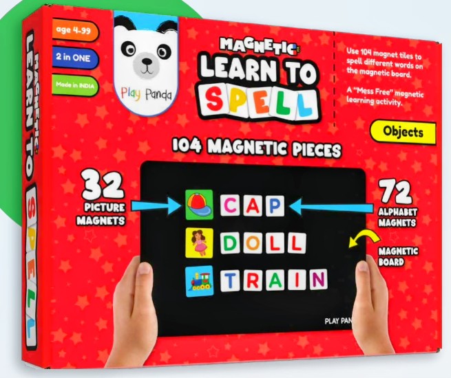 MAGNETIC  LEARN  TO SPELL [OBJECTS] [PP-19]