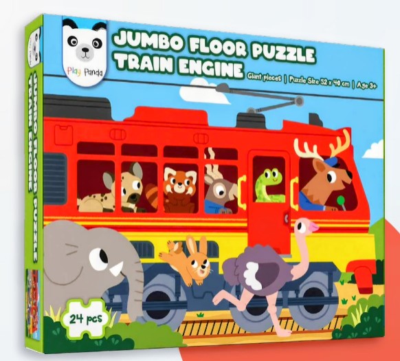 JUMBO FLOOR PUZZLE [TRAIN ENGINE] [PP-97]