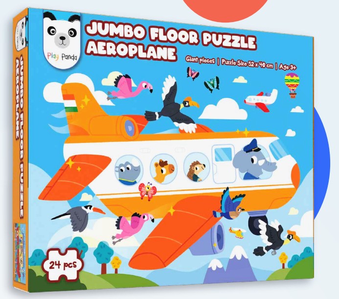 JUMBO FLOOR PUZZLE [AEROPLANE] [PP-99]