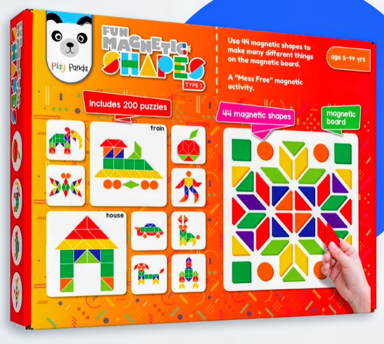 MAGNETIC FUN  SHAPES [SMALL] [TYPE-1] [PP-17]