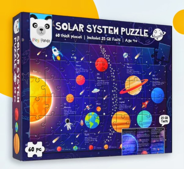 SOLAR SYSTEM PUZZLE SMALL [60] [PP-81]