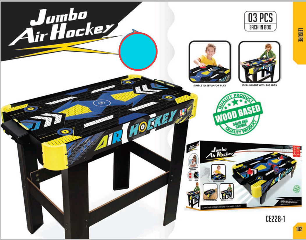 AIR  HOCKEY  [JUMBO] [BIG LEG] [99X50X74]  [IT]