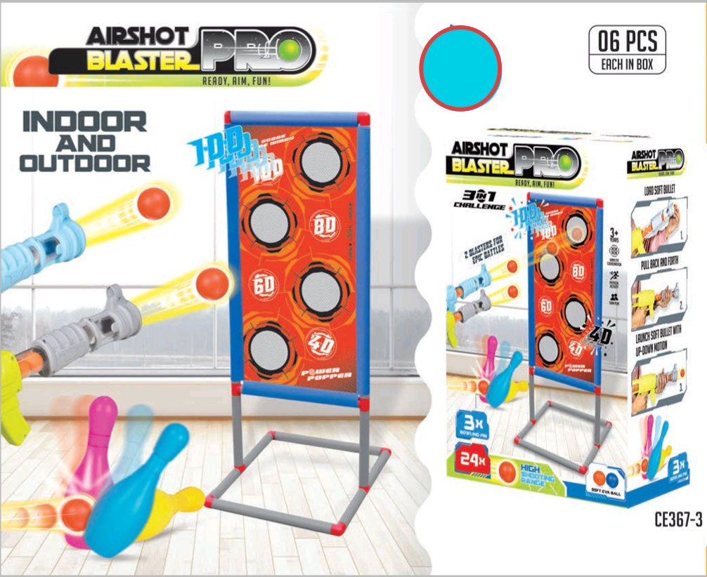 AIRSHOT BLASTER  GUN PRO [BOX]  [IT]