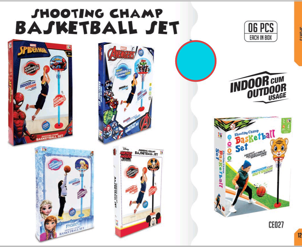 BASKET   BALL   SHOOTING CHAMP [SPIDERMAN] [IT]