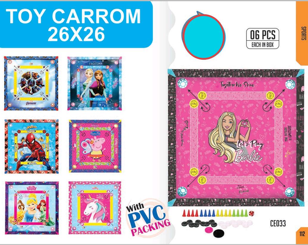 CARROM  [26X26]   BARBIE [IT]