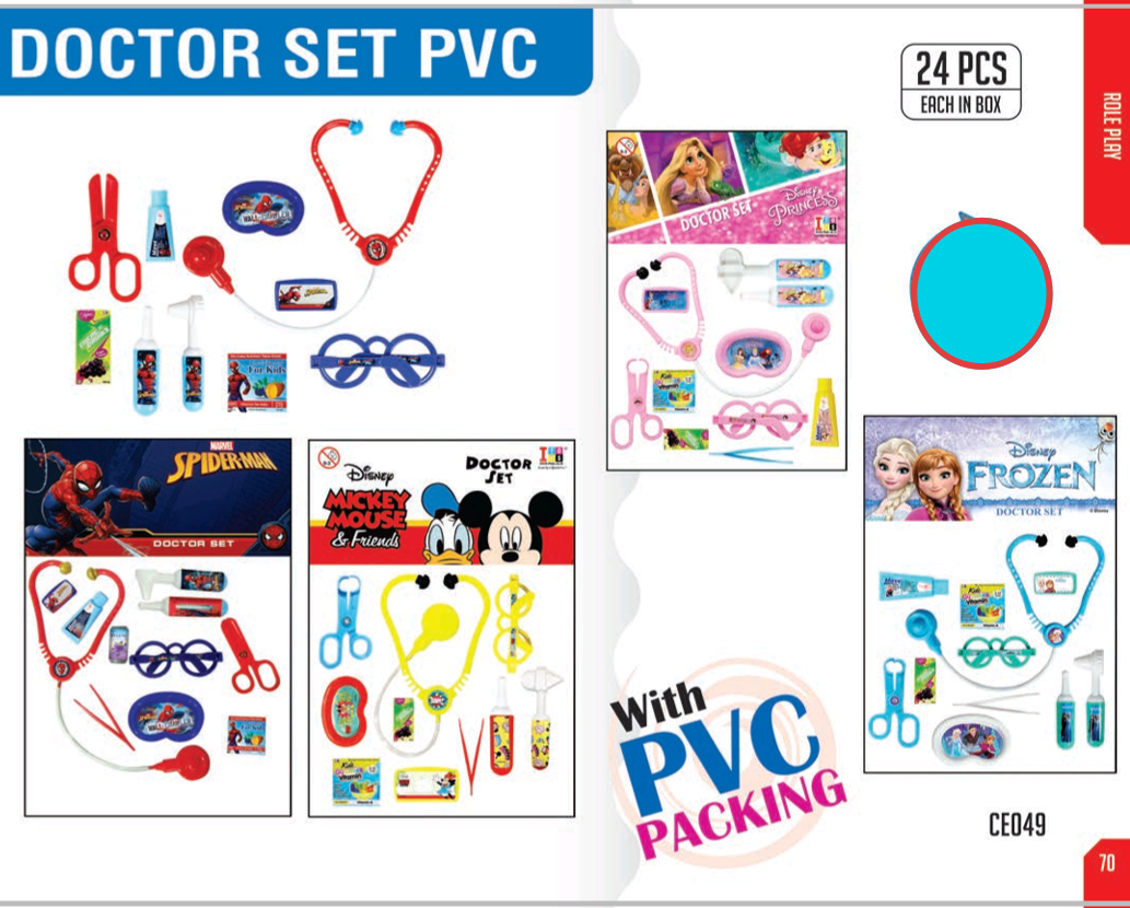 DOCTOR  SET CARTOON [B] [PVC] [IT]
