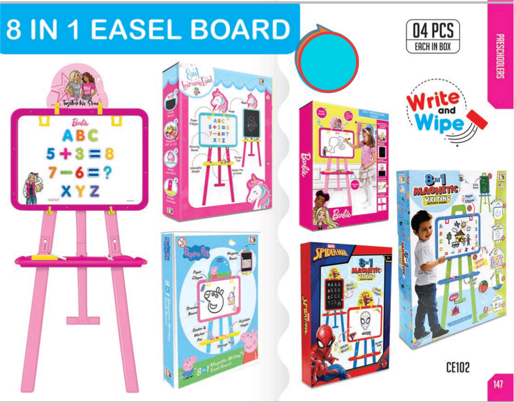 EASEL BOARD  [8 IN 1]  UNICORN [IT]