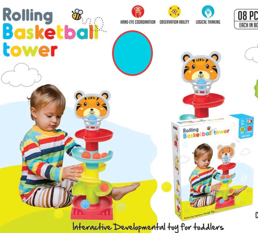 ROLLING BASKET BALL TOWER [IT]