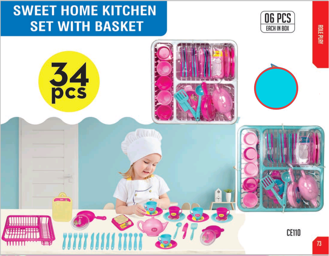 SWEET  HOME K.SET [BASKET] [BARBIE] [IT]