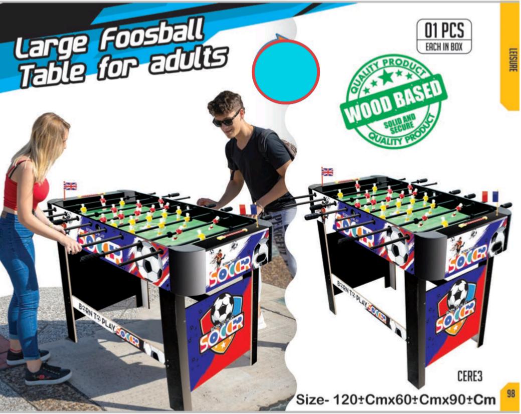 FOOSBALL [LARGE] [120X60X90] [IT]