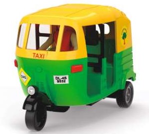 AUTO   RICKSHAW  [BLACK/GREEN] [PB] [CT]