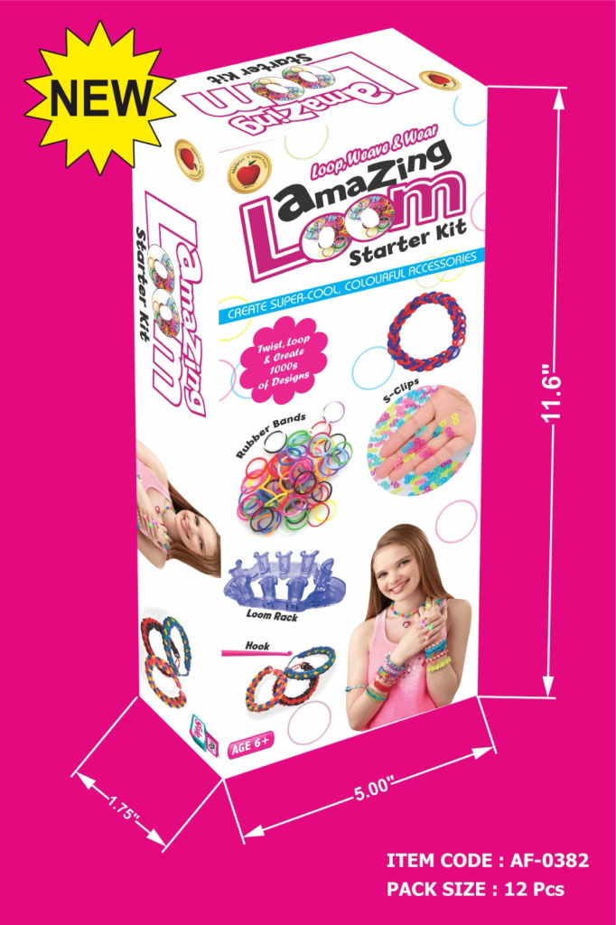AMAZING LOOM STARTER KIT [APPLE] [VT]