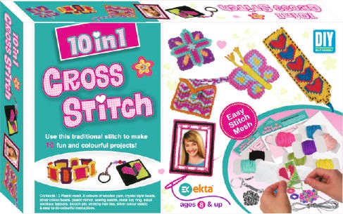 CROSS  STITCH 10 IN 1 [EK]