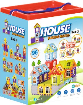 HOUSE BLOCKS NO.3 [96PC] [EK]