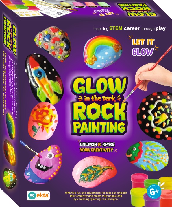 ROCK PAINTING GLOW IN THE DARK [EK]