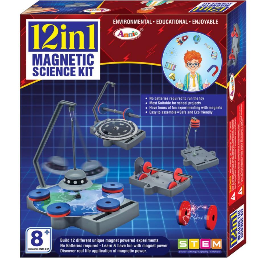 SCIENCE KIT MAGNETIC [ 12 IN 1] [VT]