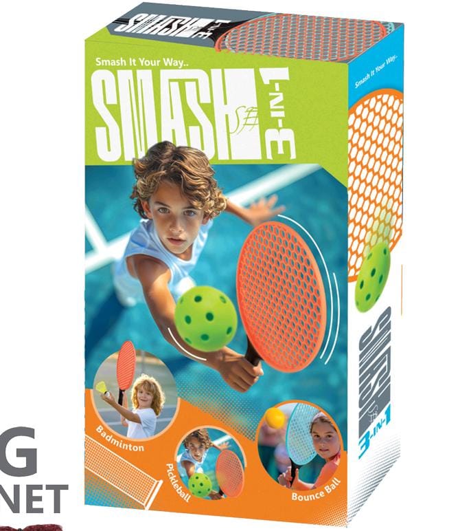 SMASH RACKET [3 IN 1] [IT]