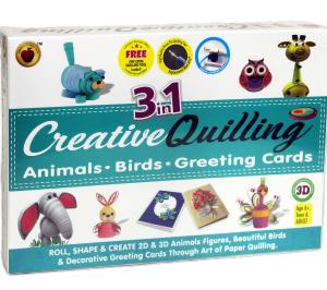 CREATIVE QUILLING [3 IN 1] [AP] [VT]