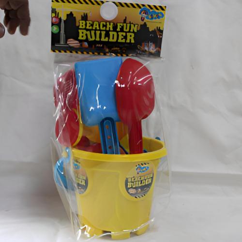 BEACH  SET JCB BUILDER [8PCS] [SN]